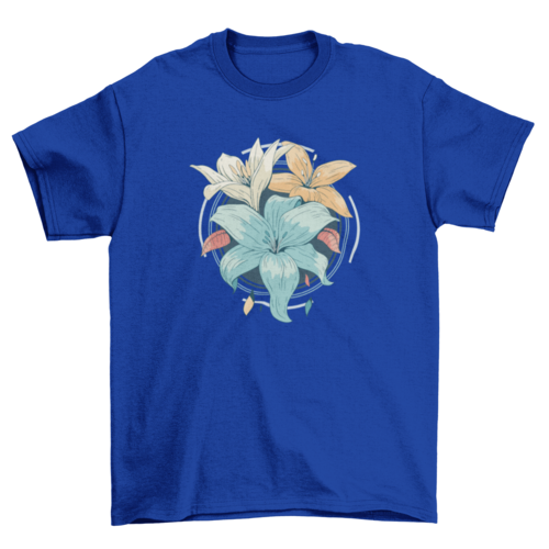 Beautiful Lily flowers Plant t-shirt