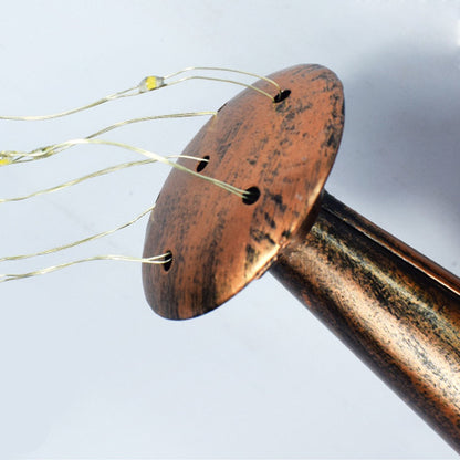 Solar Watering Can Garden Light with Cascading LED Stars