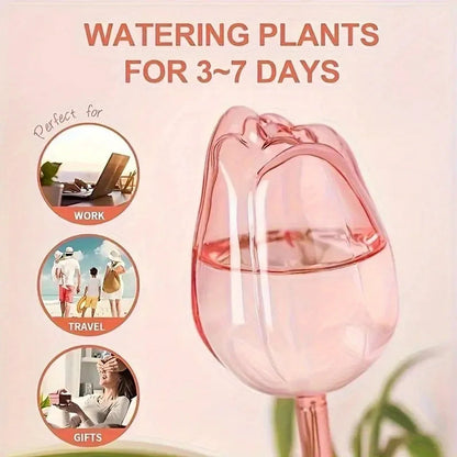 Pink Tulip Plant Watering Balls