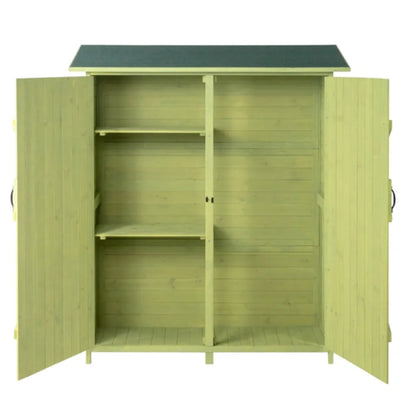 Fir Wood Shed Garden Storage Shed