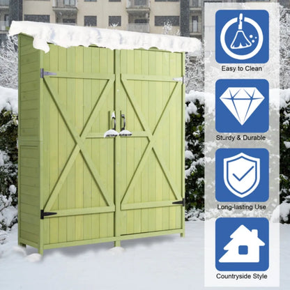 Fir Wood Shed Garden Storage Shed