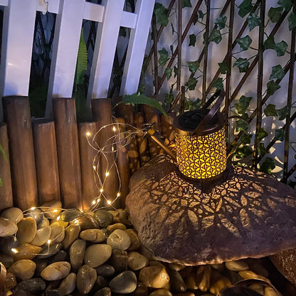 Solar Watering Can Light Garden Kettle