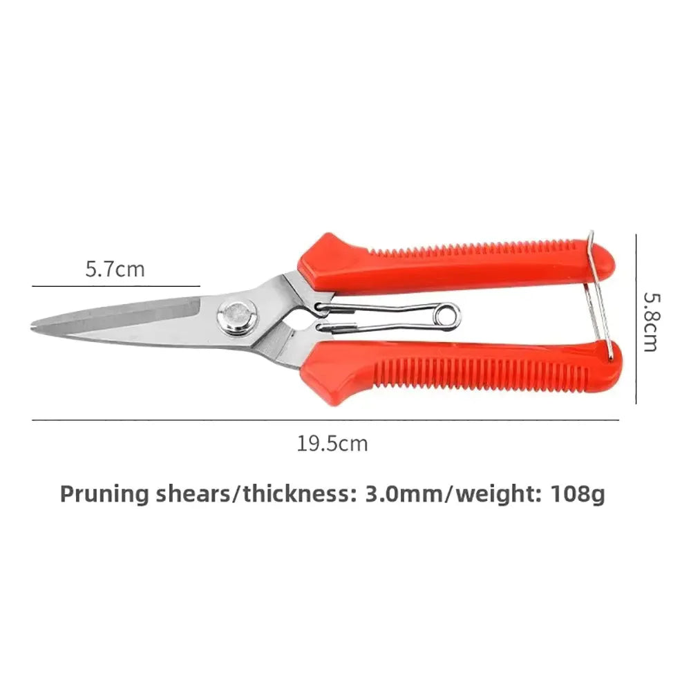 Straight Head Plant Pruning Shears