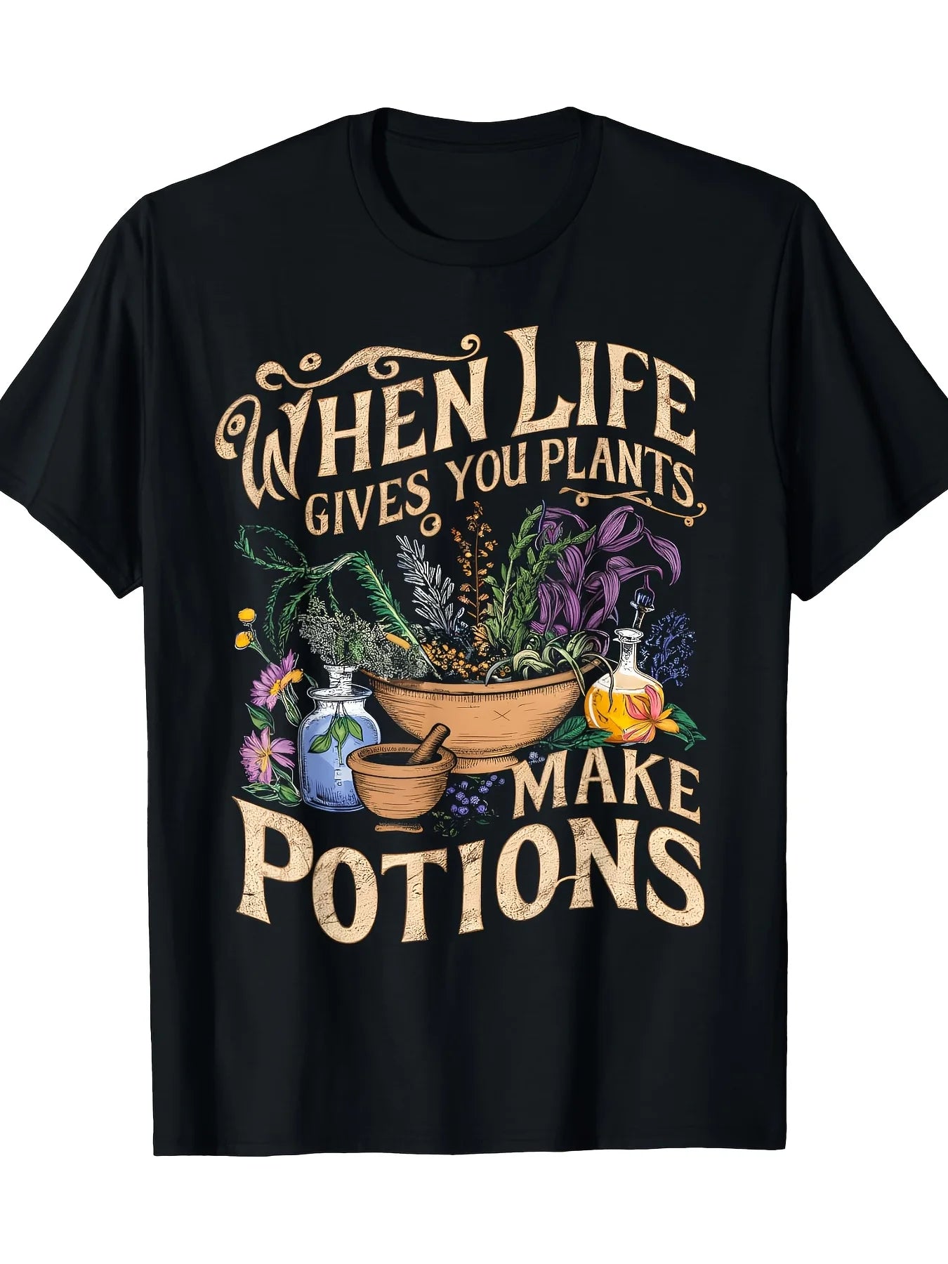 Plant Dads' Herbalist Pun T-Shirt