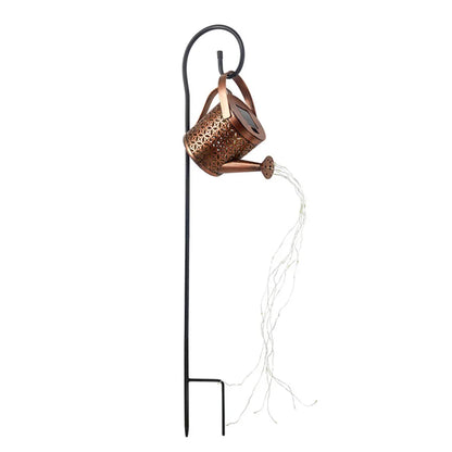 Solar Watering Can Light Garden Kettle