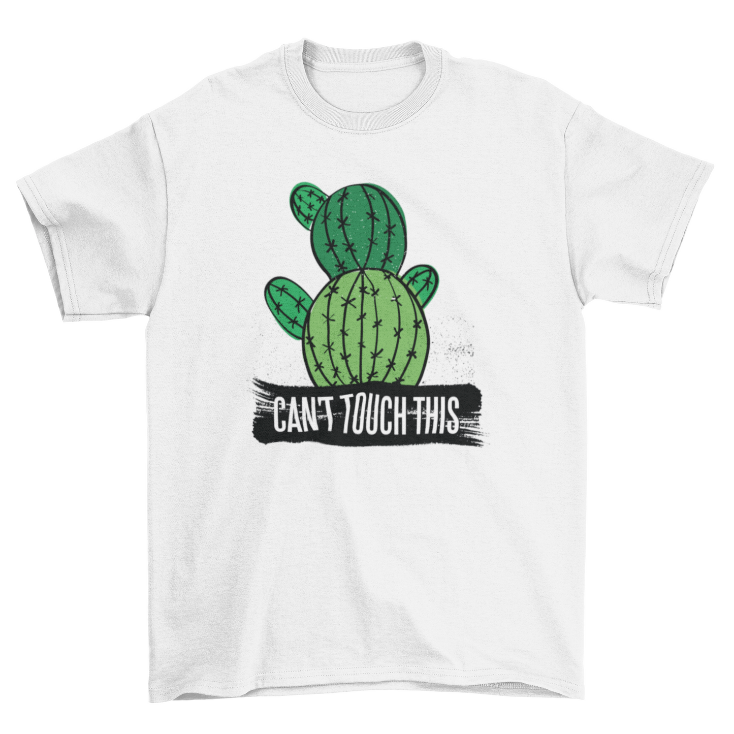 Can't touch this confident cactus plant t-shirt