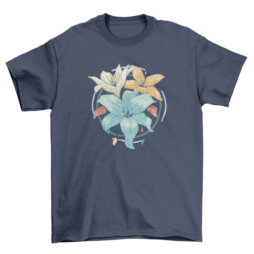 Beautiful Lily flowers Plant t-shirt