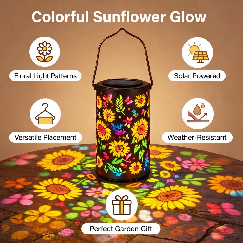 Solar-Powered Garden Light