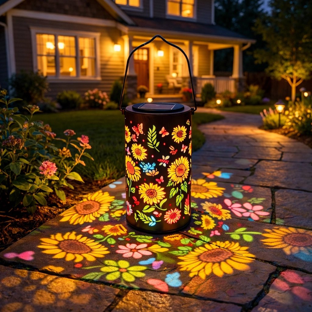 Solar-Powered Garden Light