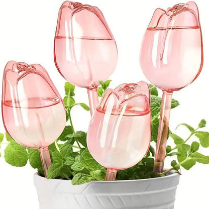 Pink Tulip Plant Watering Balls